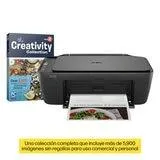 HP Impresora Multifuncional DeskJet Ink 2874 + The Creativity Collection