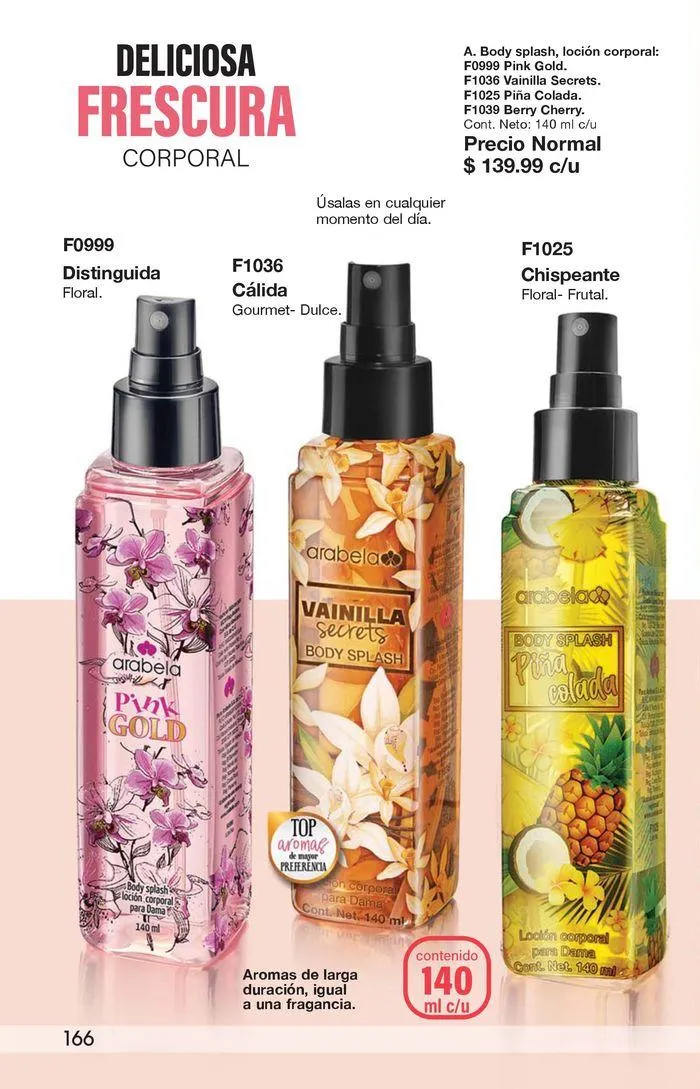 Catálogo de Arabela Campaña 15 25 de junio al 11 de julio 2024 - Pagina 140