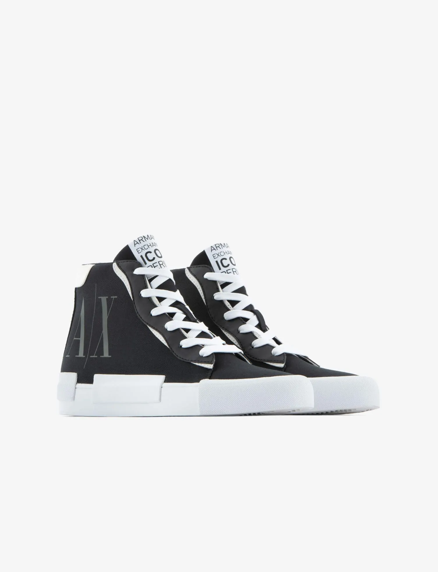Tenis high top con logo icon