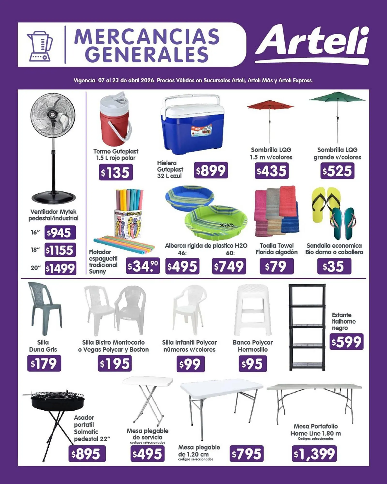 Catálogo de Folleto Arteli 7 de abril al 23 de abril 2026 - Pagina 4