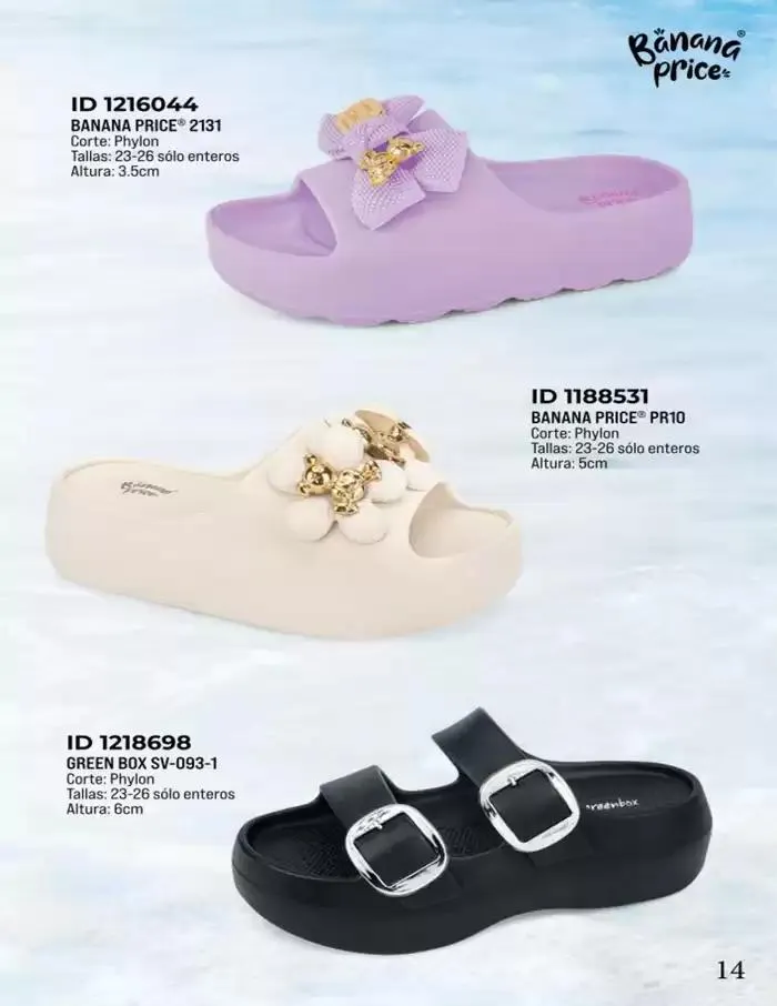 Catálogo de SANDALIAS PLAYA | ACO | 2025 | 1E 1 de enero al 31 de diciembre 2025 - Pagina 13