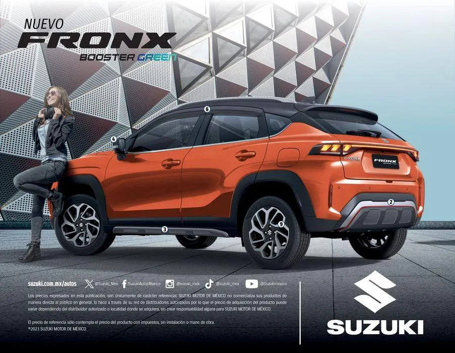 Catálogo de Suzuki FRONX BOOSTERGREEN 27 de febrero al 31 de diciembre 2024 - Pagina 7