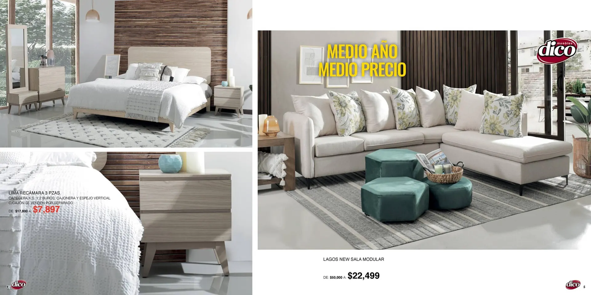 Catálogo de Catálogo Muebles Dico 10 de agosto al 13 de agosto 2023 - Pagina 3