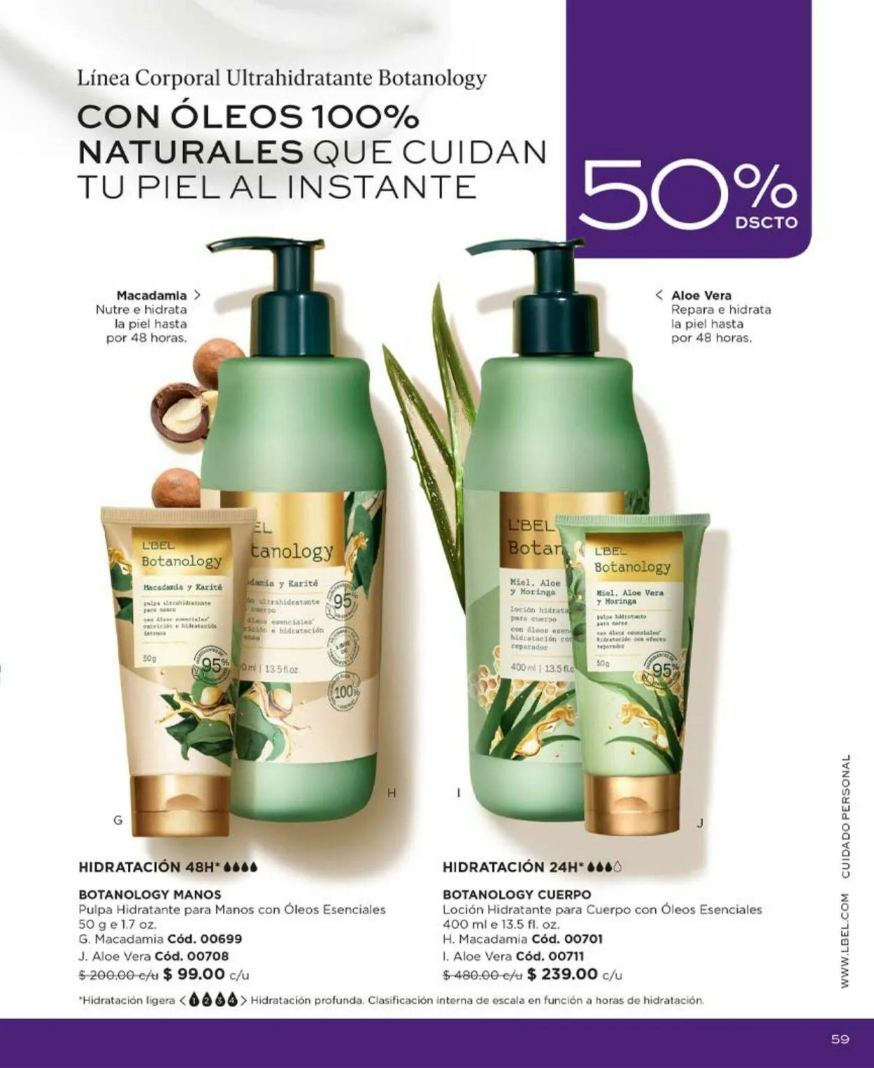 Catálogo de L'Bel Oferta actual 8 de mayo al 31 de mayo 2024 - Pagina 59