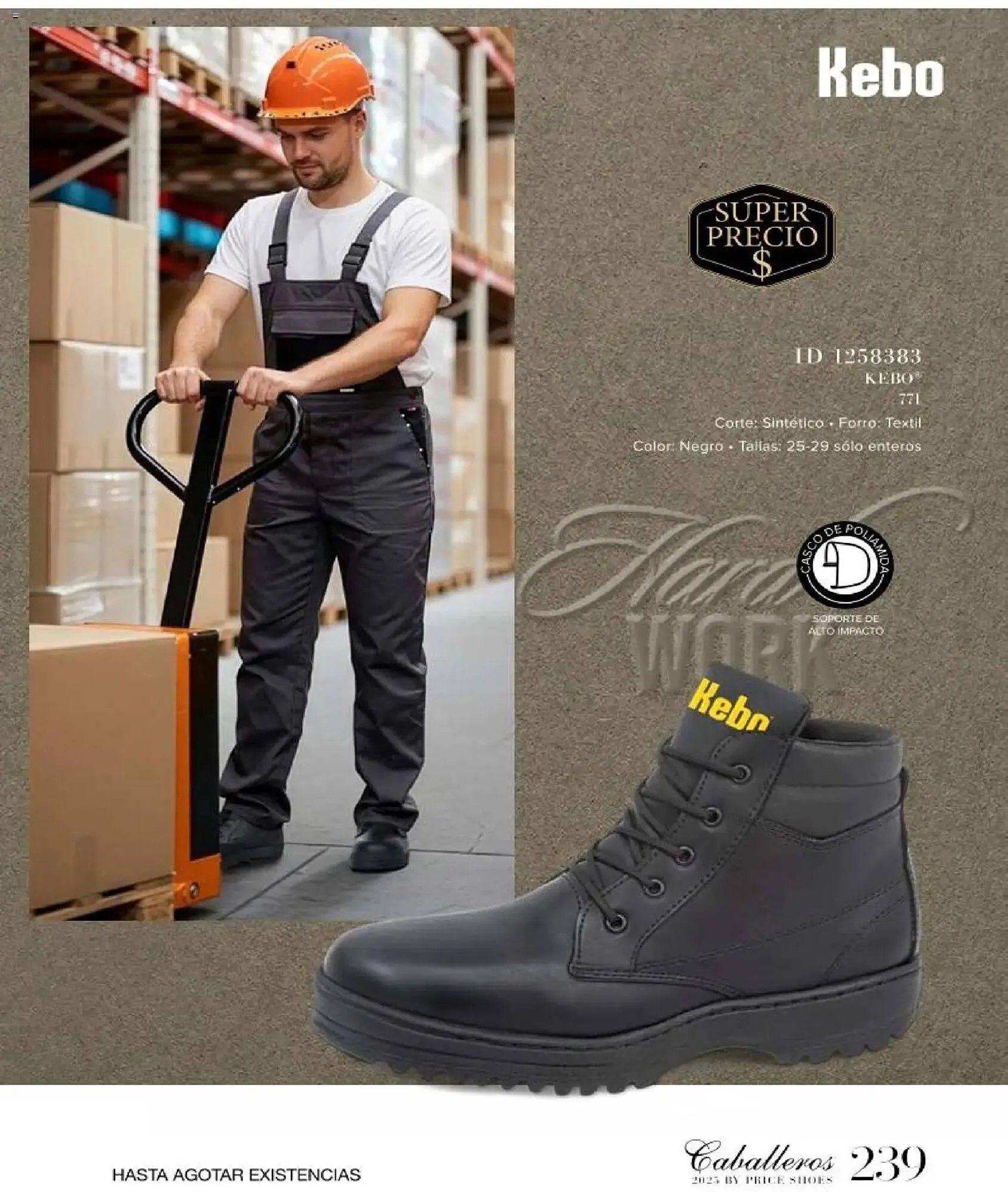 Catálogo de Catálogo Price Shoes 26 de noviembre al 1 de julio 2026 - Pagina 239