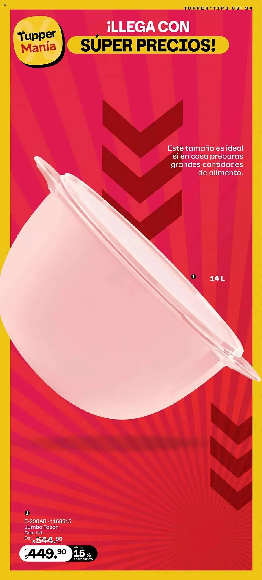 Catálogo de Catálogo Tupperware 14 de julio al 11 de agosto 2025 - Pagina 34