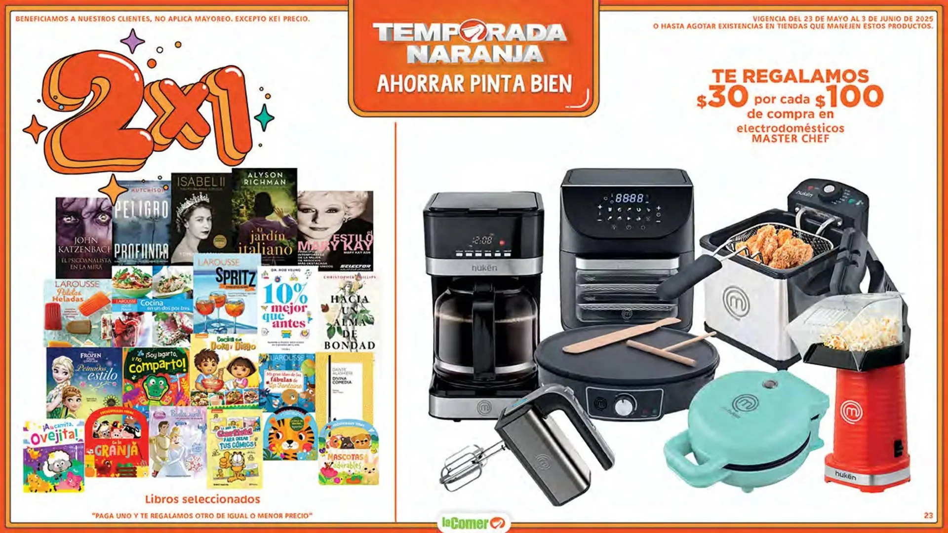 Catálogo de Catálogo La Comer 23 de mayo al 4 de junio 2025 - Pagina 23