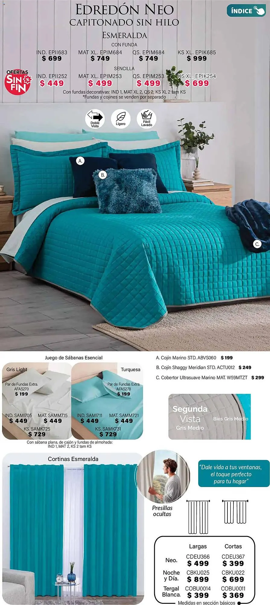 Catálogo de Catálogo Colchas Concord 1 de noviembre al 1 de febrero 2026 - Pagina 4