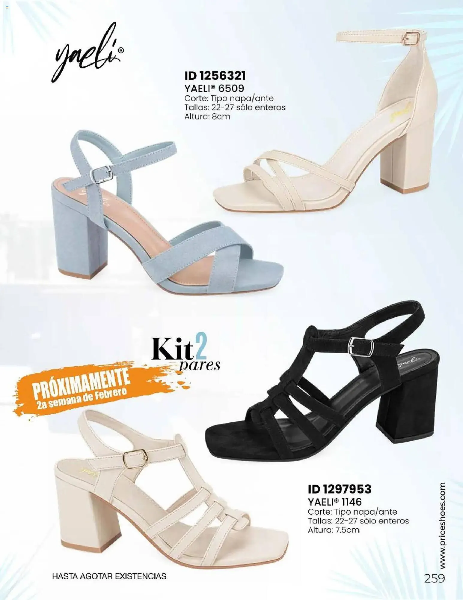 Catálogo de Catálogo Price Shoes 31 de enero al 1 de enero 2027 - Pagina 259