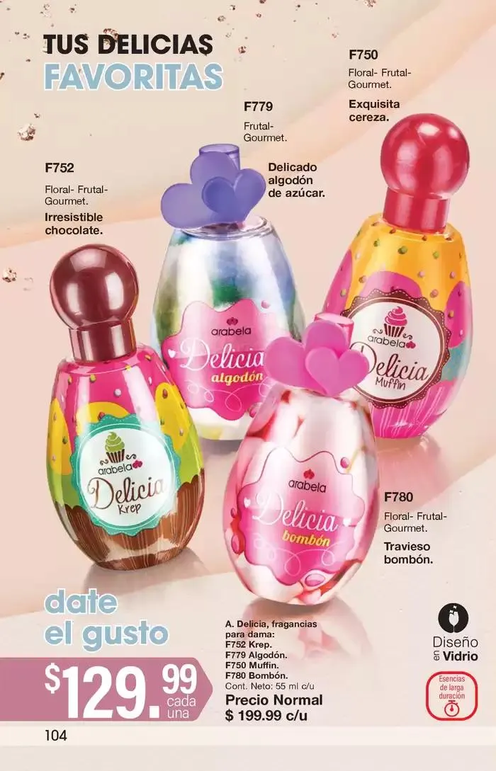 Catálogo de Arabela Campaña 11 2 de mayo al 15 de mayo 2025 - Pagina 104