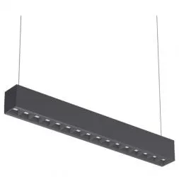 Tecnolite Lámpara LED para Techo Nagoya II, Regulable, Interiores, Luz Neutra, 40W, 4500 Lúmenes, Negro, para Iluminación Comercial