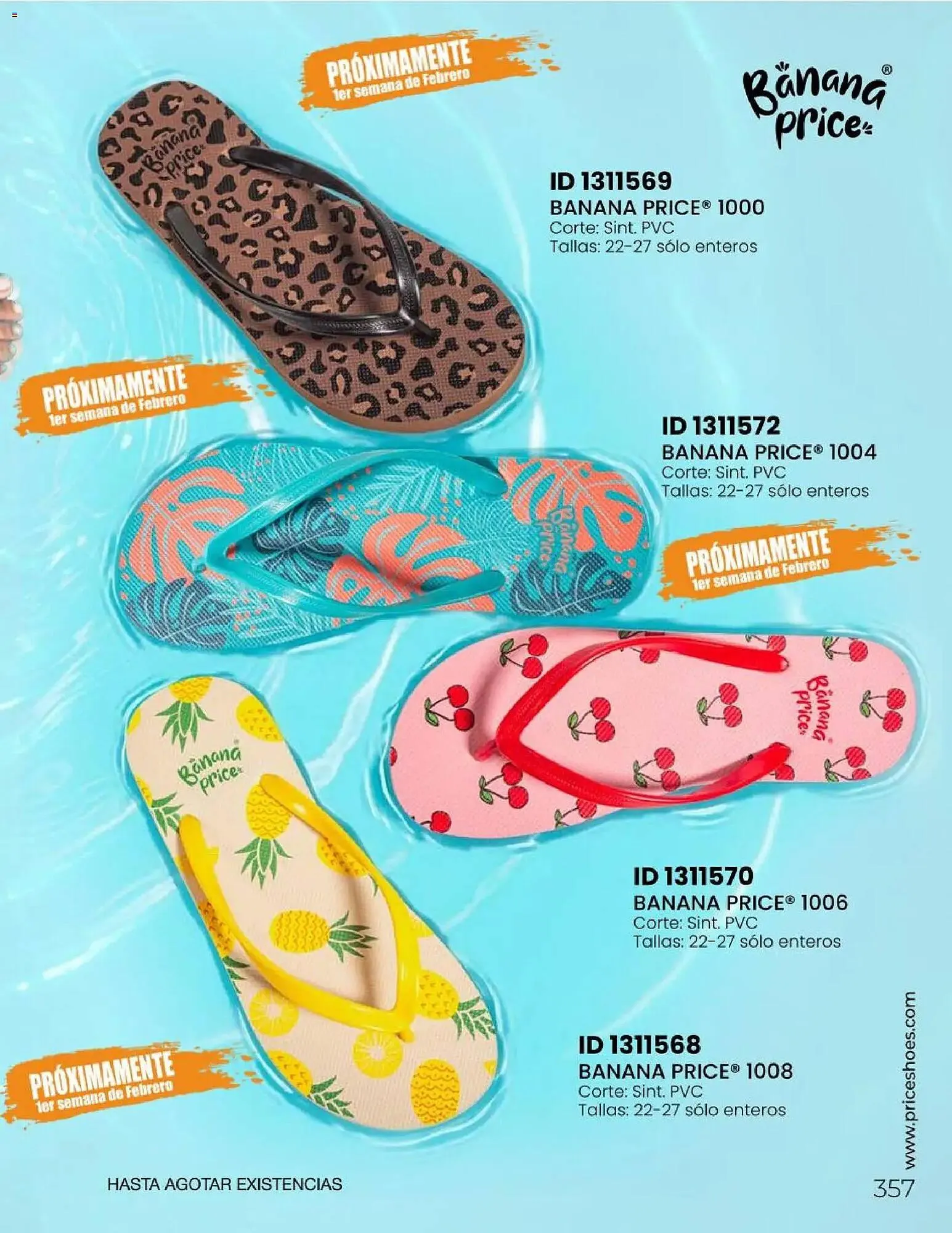 Catálogo de Catálogo Price Shoes 31 de enero al 1 de enero 2027 - Pagina 357