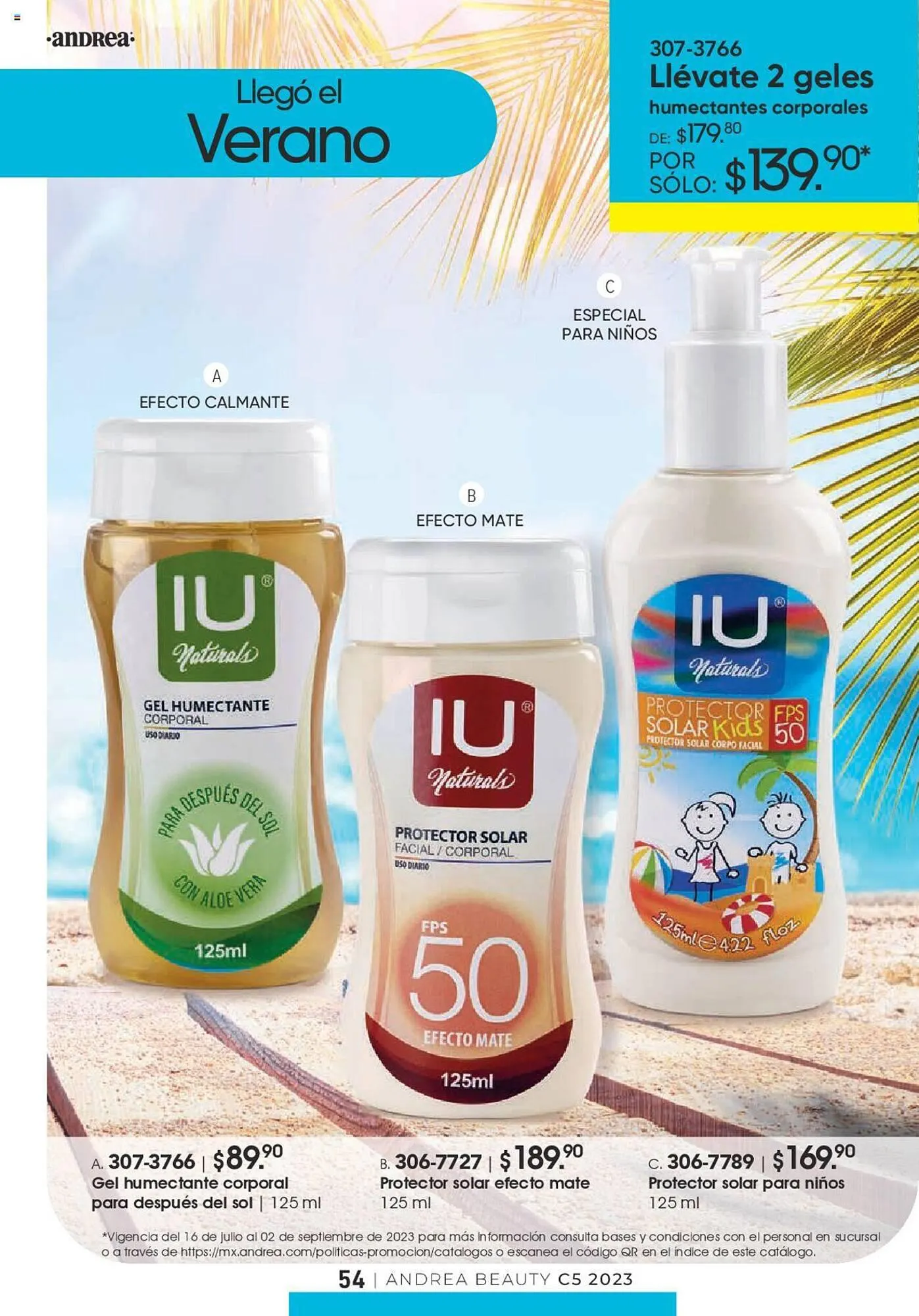 Catálogo de Catálogo Andrea 16 de julio al 2 de septiembre 2023 - Pagina 54