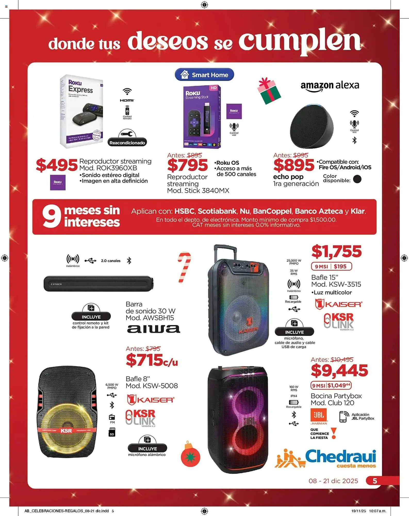 Catálogo de Folleto Chedraui 8 de diciembre al 22 de diciembre 2025 - Pagina 5