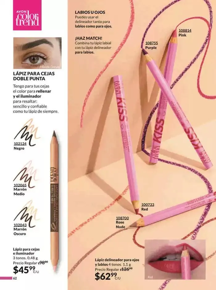 Catálogo de Avon COSMÉTICOS C5 6 de febrero al 31 de diciembre 2025 - Pagina 62
