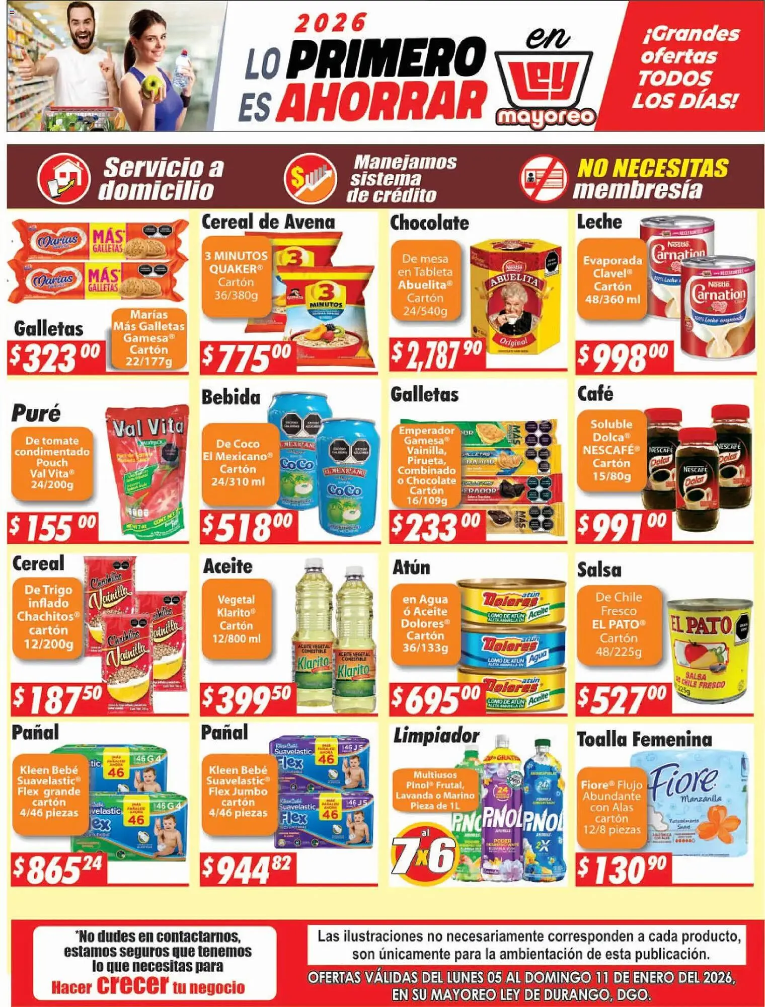 Catálogo de Folleto Casa Ley 5 de enero al 11 de enero 2026 - Pagina 2