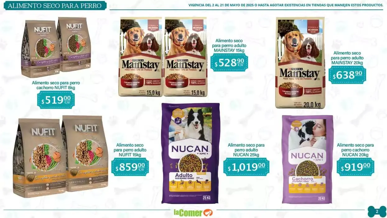 Catálogo de La Comer - Especial Mascotas 2 de mayo al 21 de mayo 2025 - Pagina 2