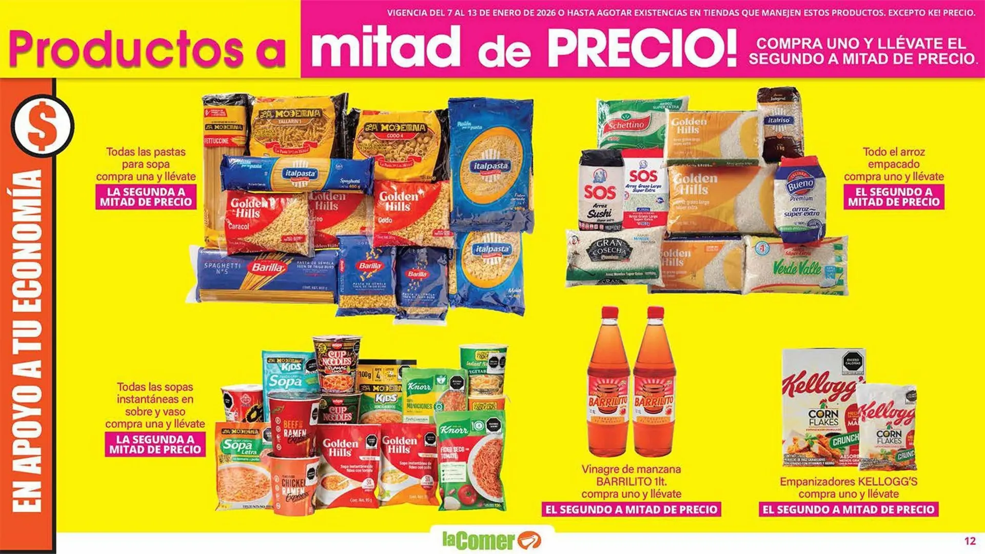 Catálogo de Folleto La Comer 7 de enero al 13 de enero 2026 - Pagina 12