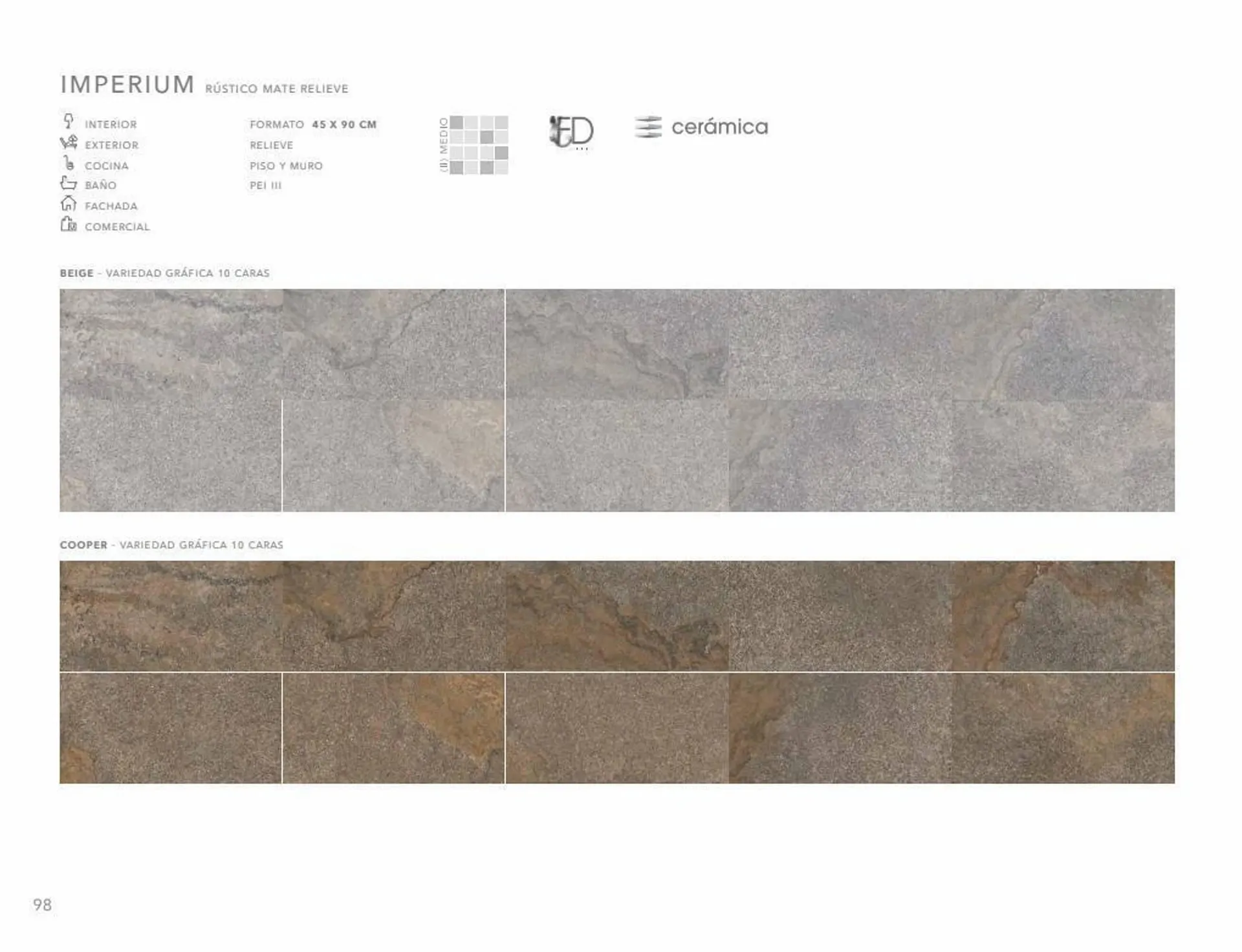 Catálogo de Catálogo Porcelanite 7 de noviembre al 31 de diciembre 2023 - Pagina 98