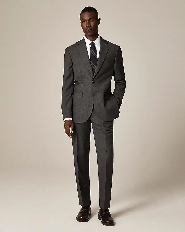 Crosby Classic-fit suit jacket in Italian worsted wool
