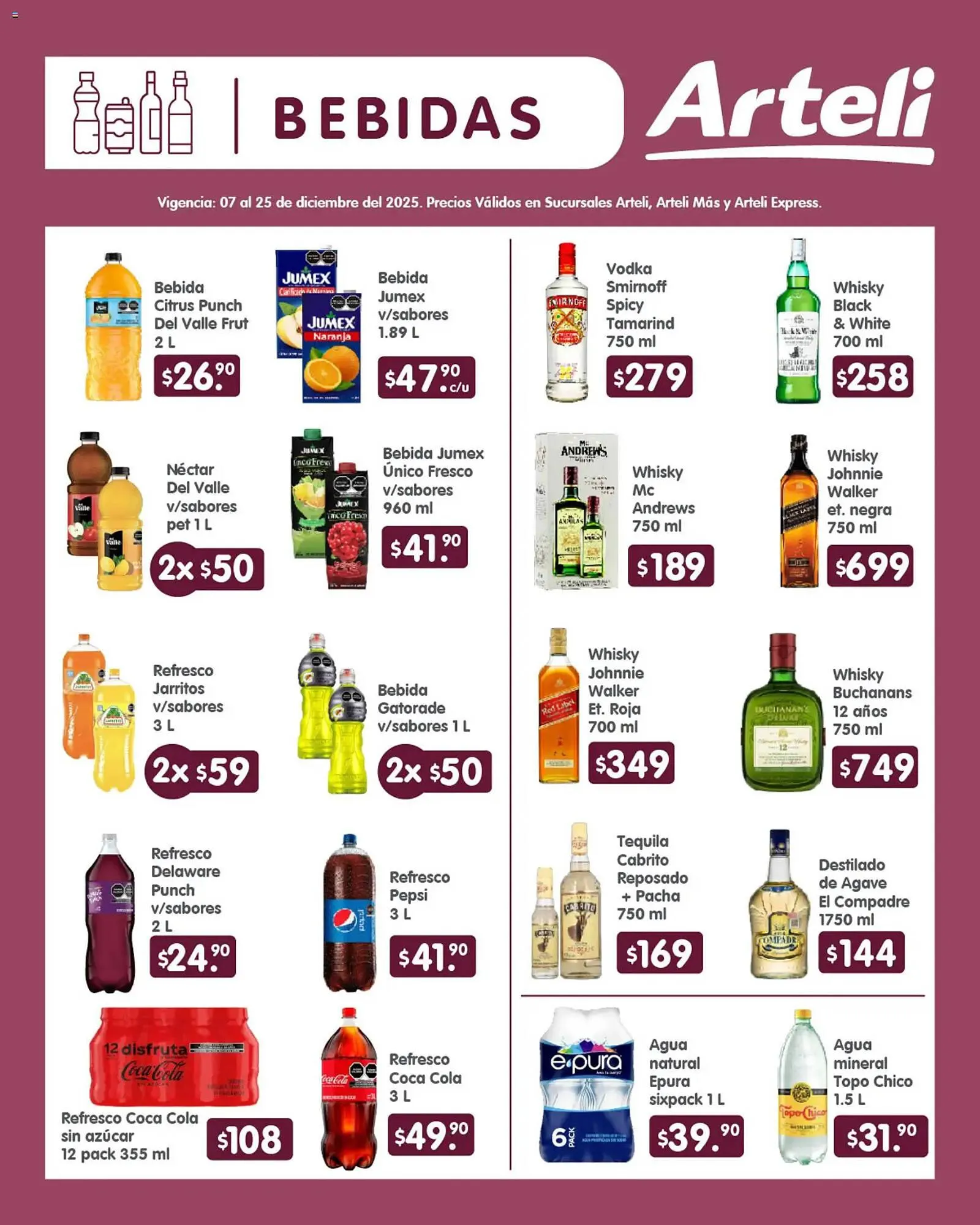 Catálogo de Folleto Arteli 7 de diciembre al 25 de diciembre 2025 - Pagina 6