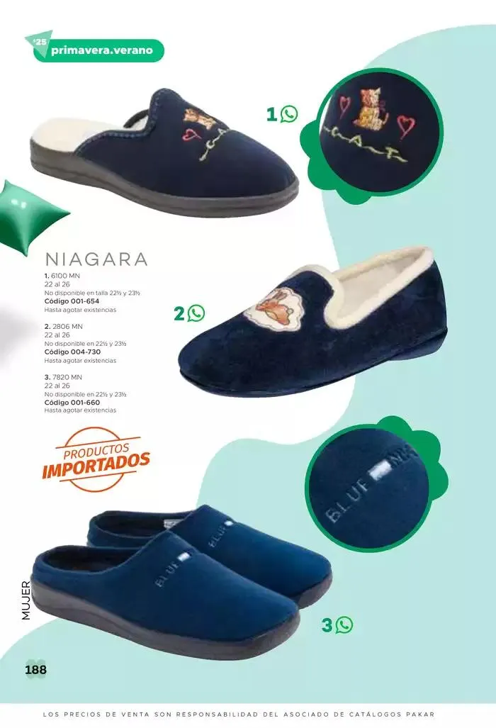 Catálogo de Pakar Mujer 31 de enero al 31 de agosto 2025 - Pagina 188