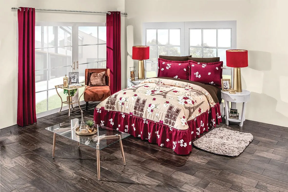 Juego de colcha Francesa