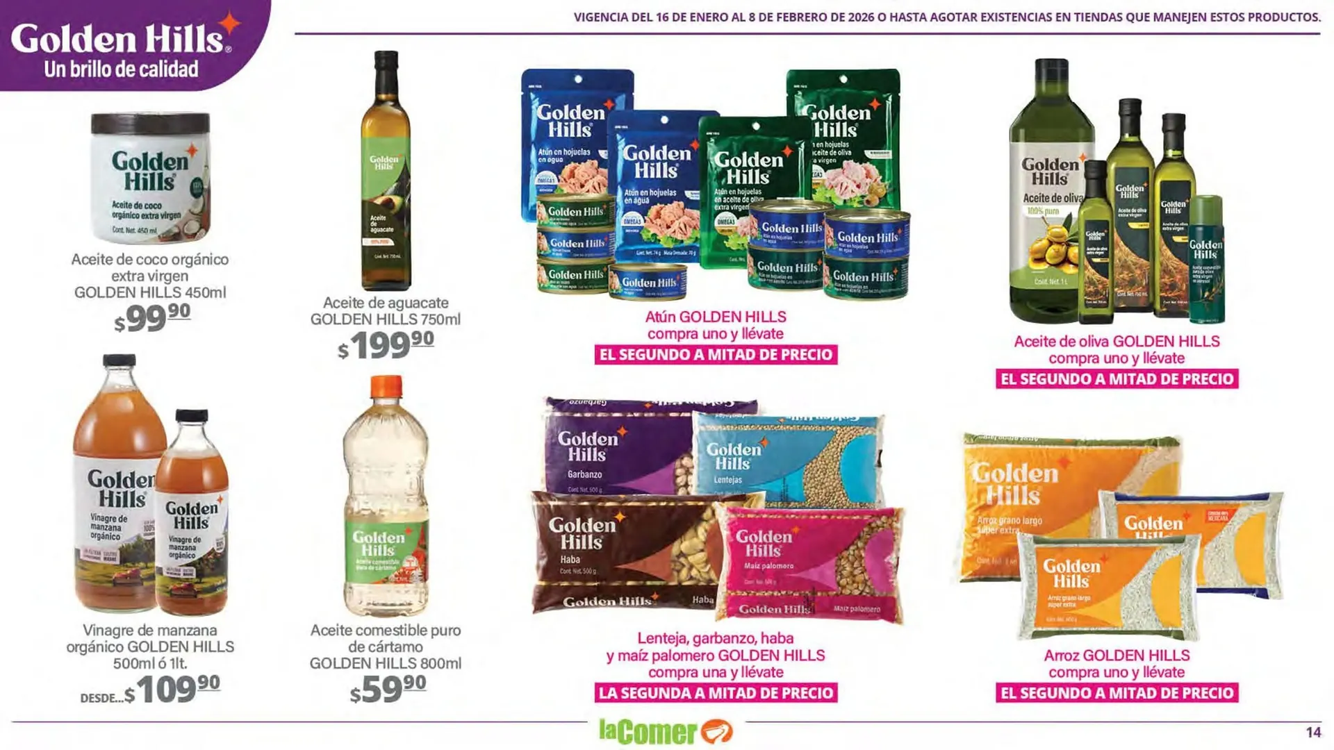 Catálogo de Folleto La Comer 16 de enero al 8 de febrero 2026 - Pagina 14