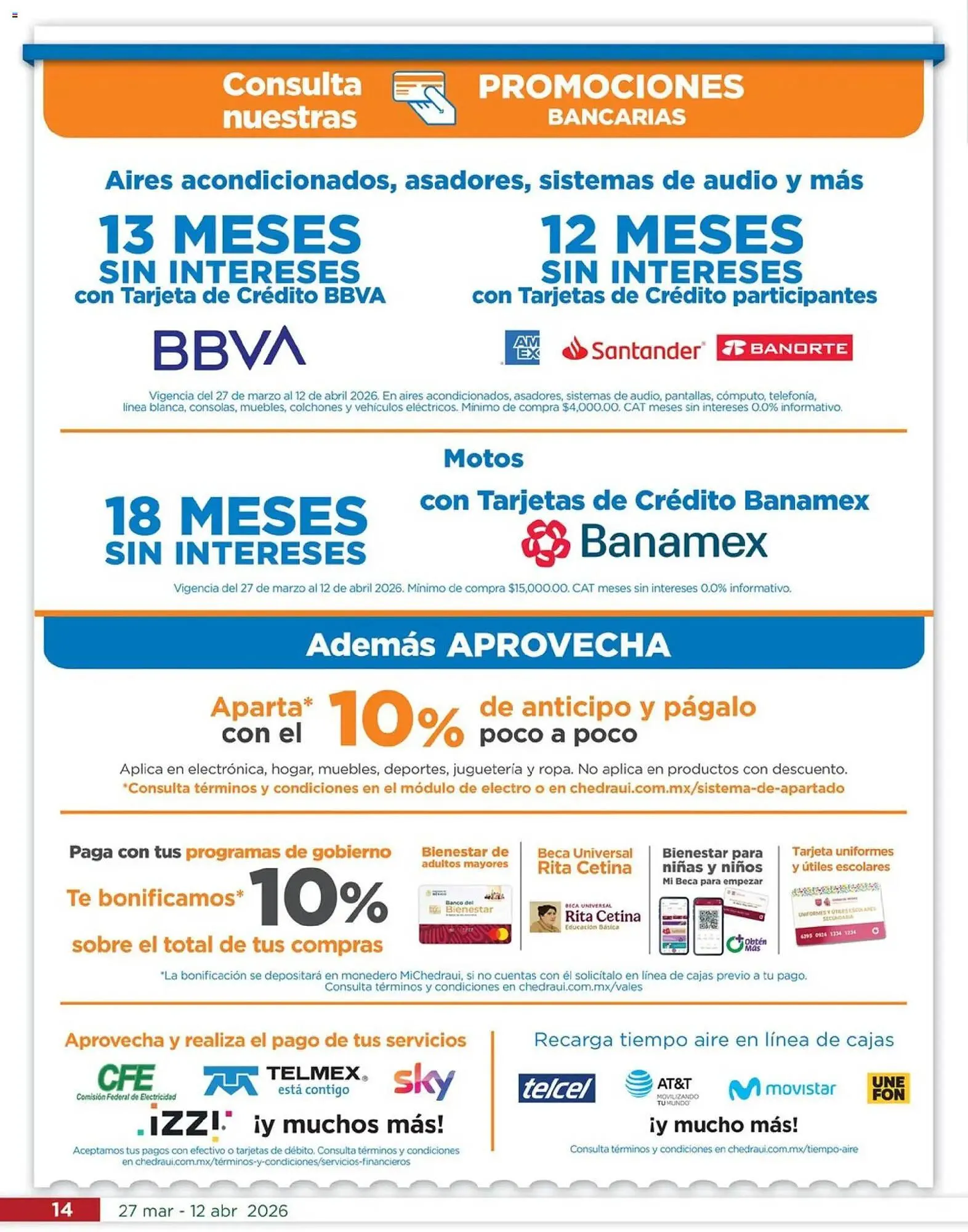Catálogo de Folleto Chedraui 27 de marzo al 12 de abril 2026 - Pagina 14