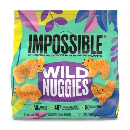Nuggets Figura Base de Plantas Impossible Foods