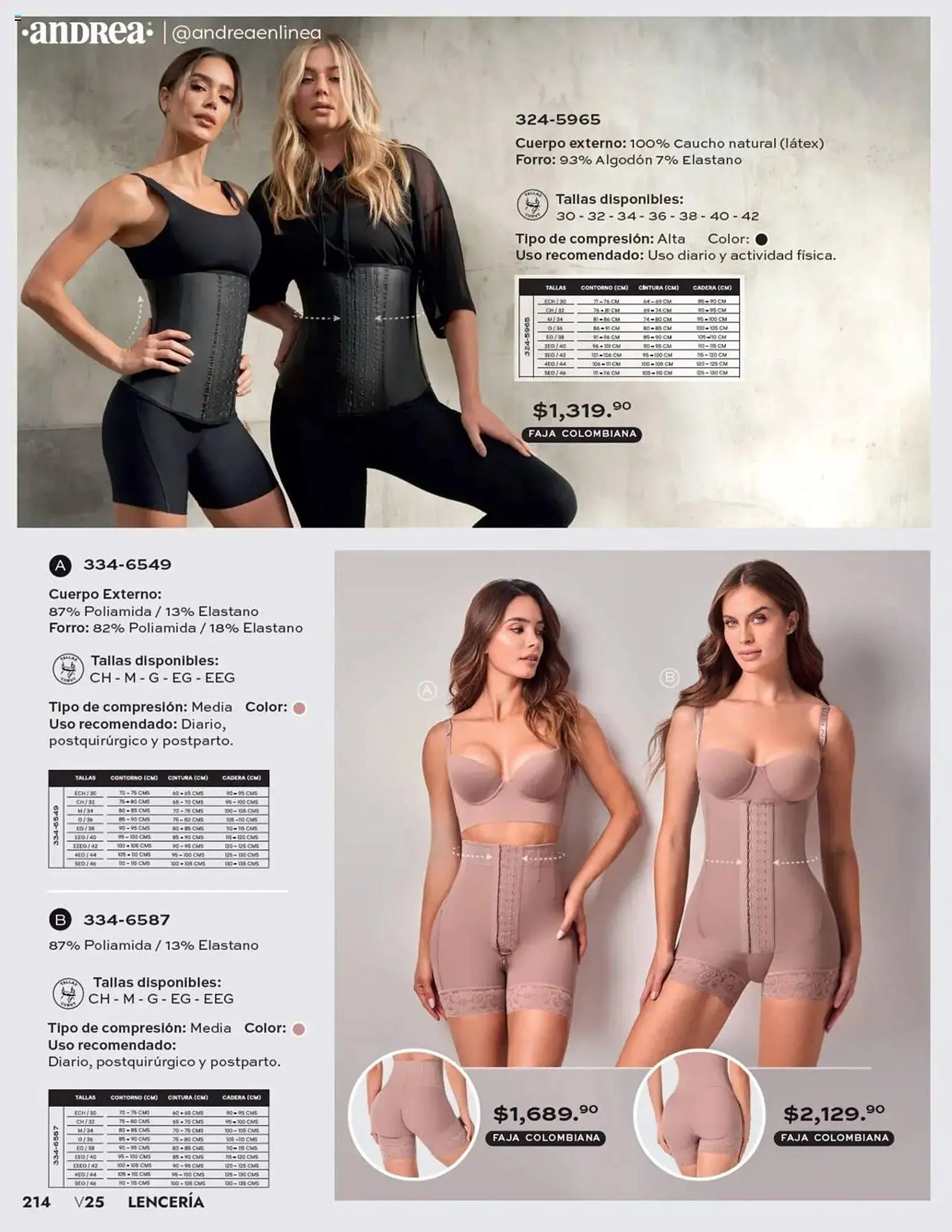 Catálogo de Catálogo Andrea 25 de mayo al 24 de agosto 2025 - Pagina 92