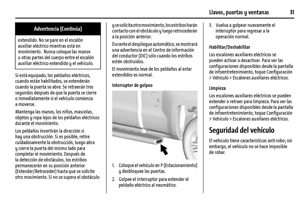 Catálogo de Cheyenne 2025 Manual del propietario 22 de enero al 31 de diciembre 2025 - Pagina 32