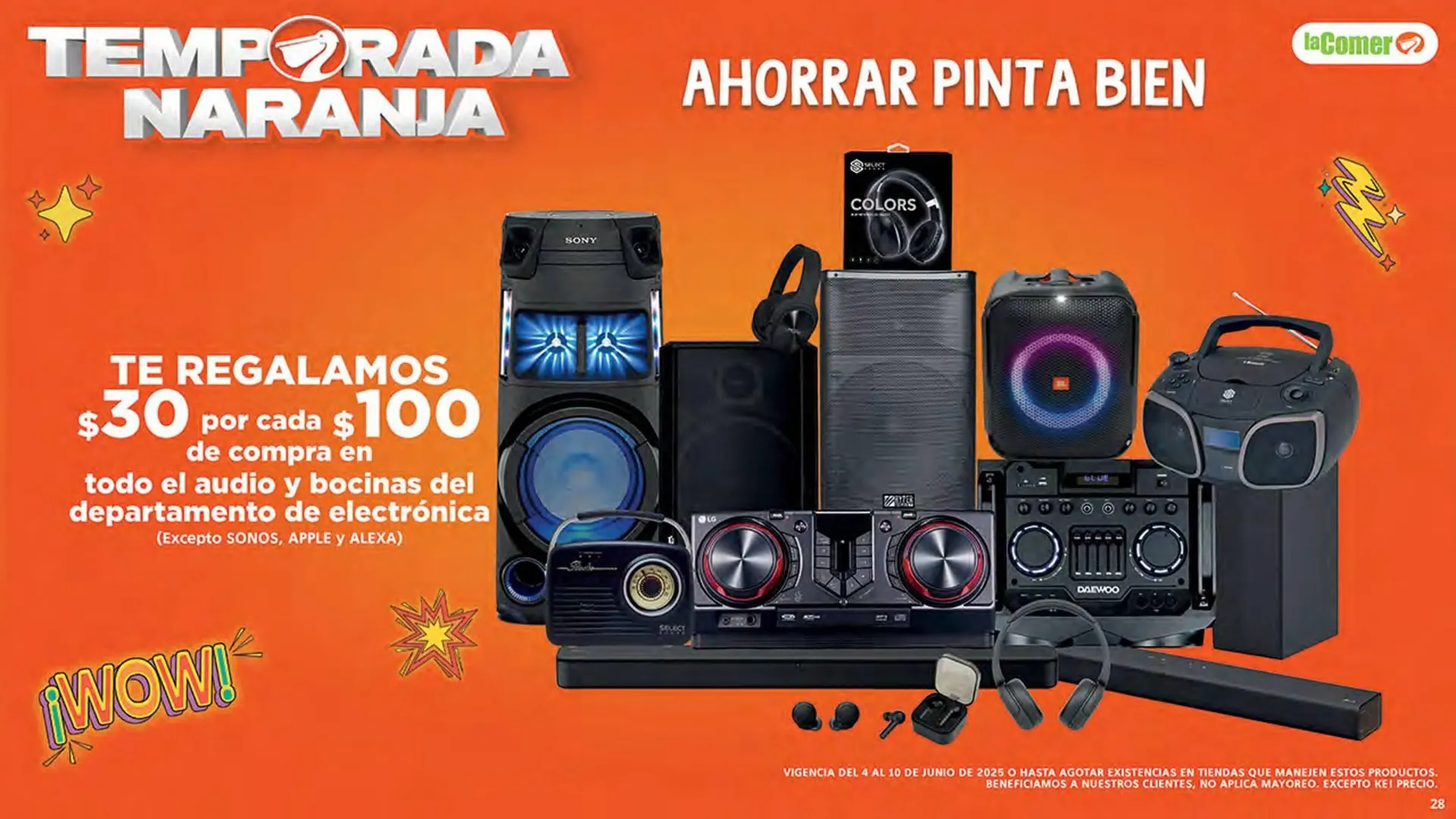 Catálogo de Catálogo La Comer 4 de junio al 10 de junio 2025 - Pagina 28