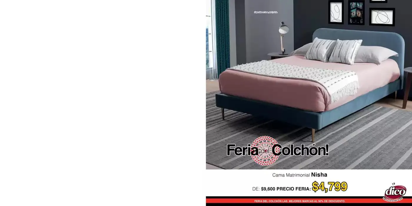 Catálogo de Muebles Dico Feria Del Colchon Centro 2025 10 de abril al 30 de abril 2025 - Pagina 19