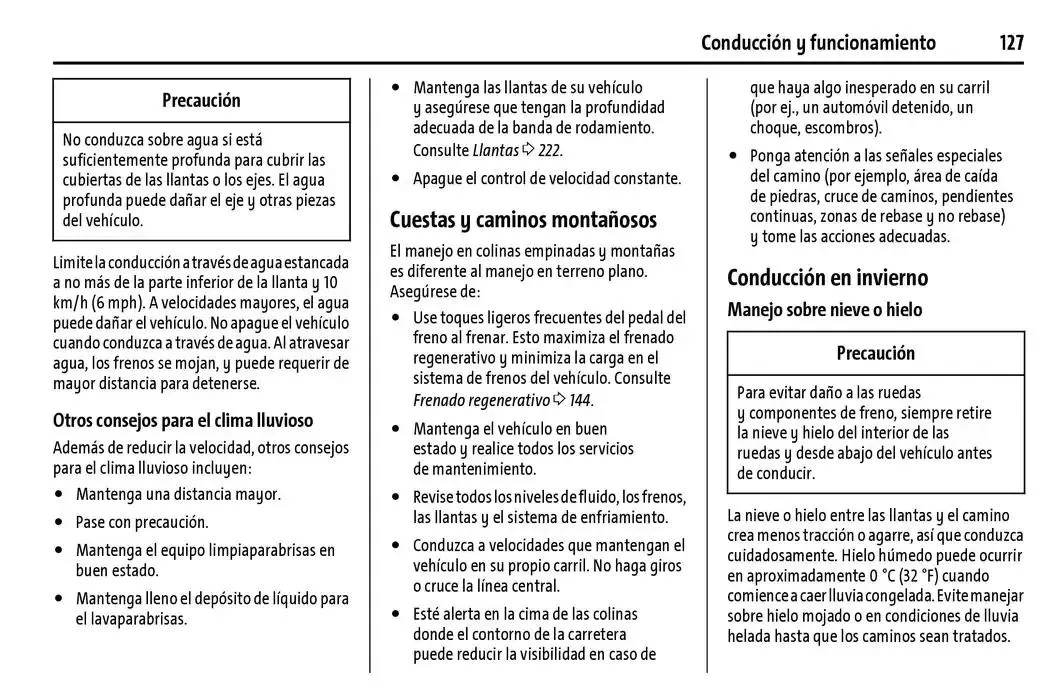 Catálogo de BrightDrop 400 Y BrightDrop 600 Manual del propietario 22 de enero al 31 de diciembre 2025 - Pagina 128