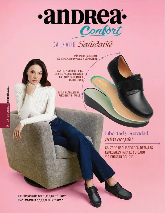 Catálogo de ANDREA - CALZADO CONFORT 26 de agosto al 25 de enero 2025 - Pagina 20