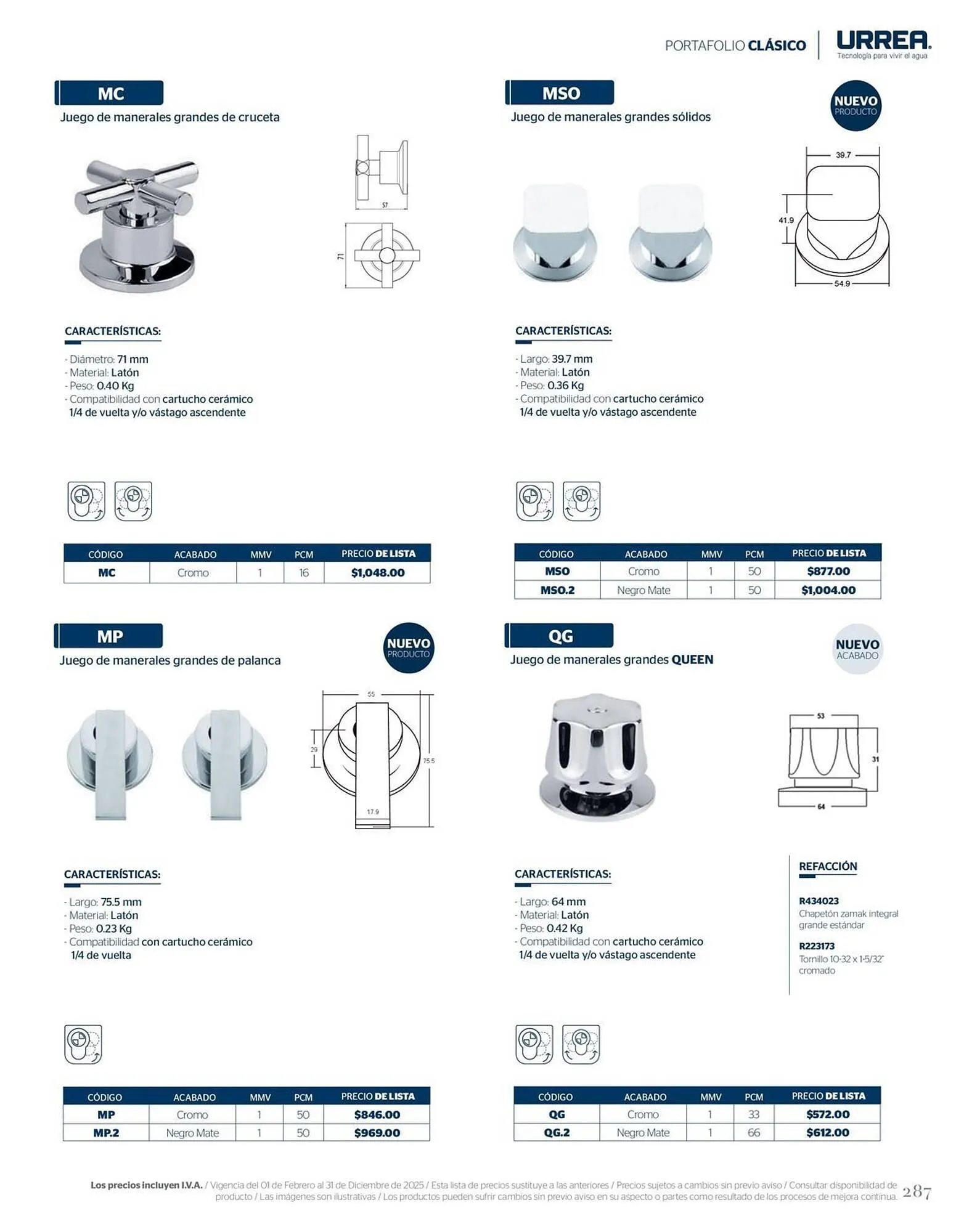 Catálogo de Catálogo Urrea 28 de febrero al 28 de febrero 2026 - Pagina 293