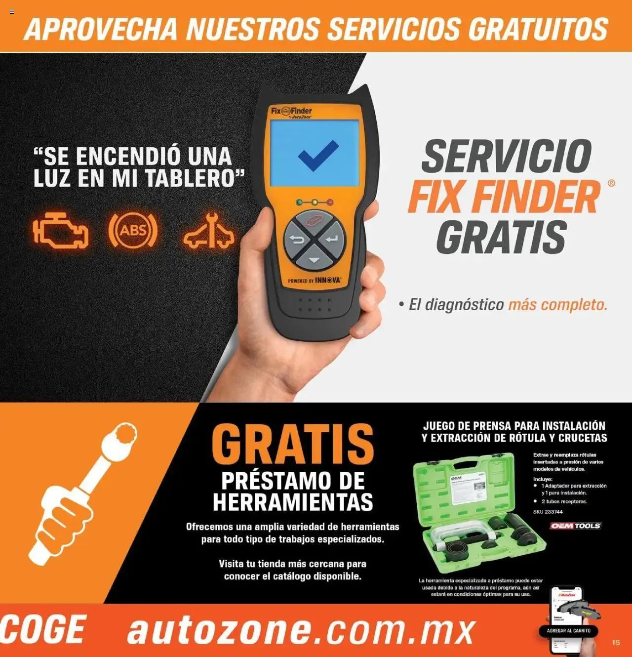 Catálogo de AutoZone catálogo 18 de mayo al 21 de junio 2025 - Pagina 15