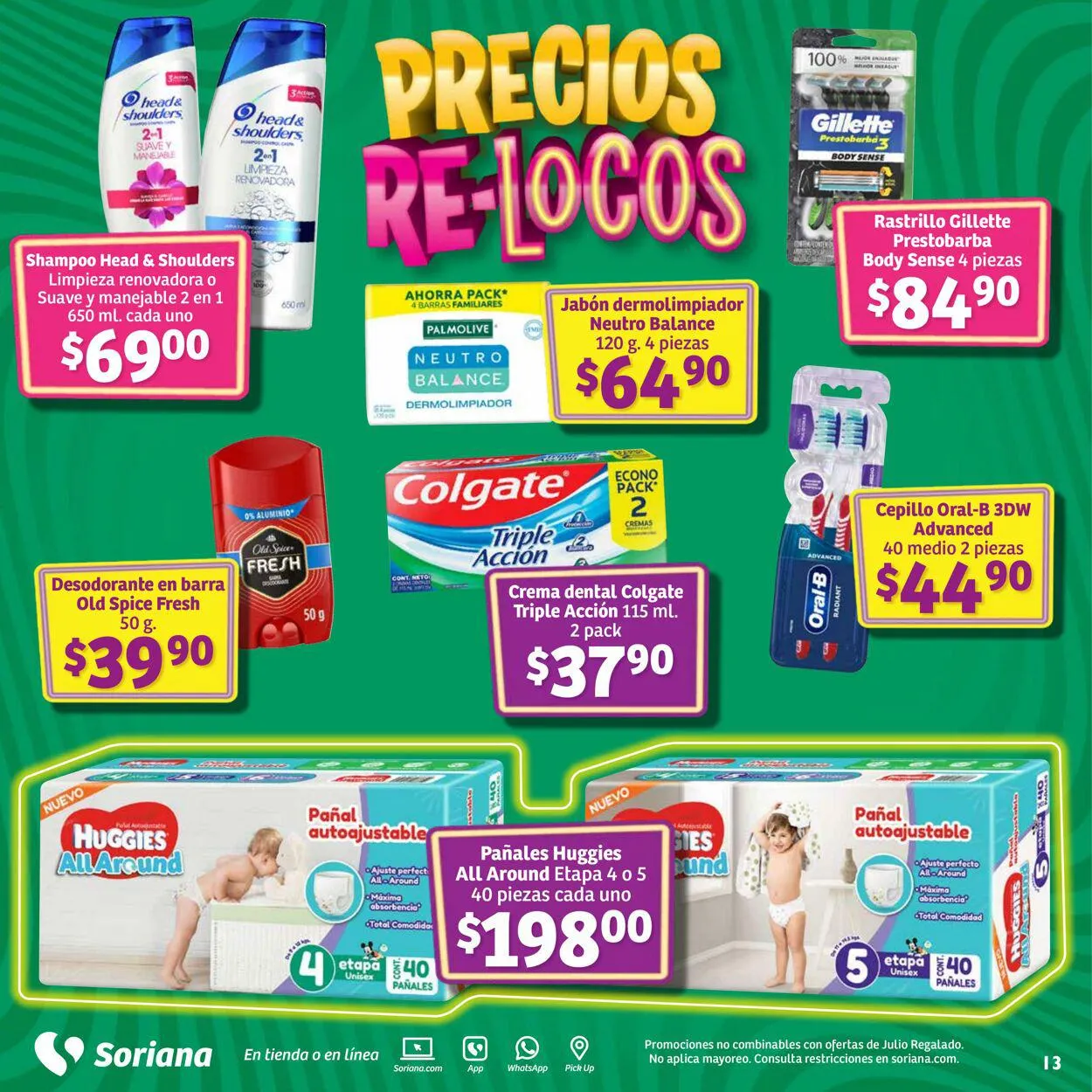 Catálogo de Soriana - Folleto Julio Regalado Super Nacional Oferta actual 20 de julio al 26 de julio 2023 - Pagina 13