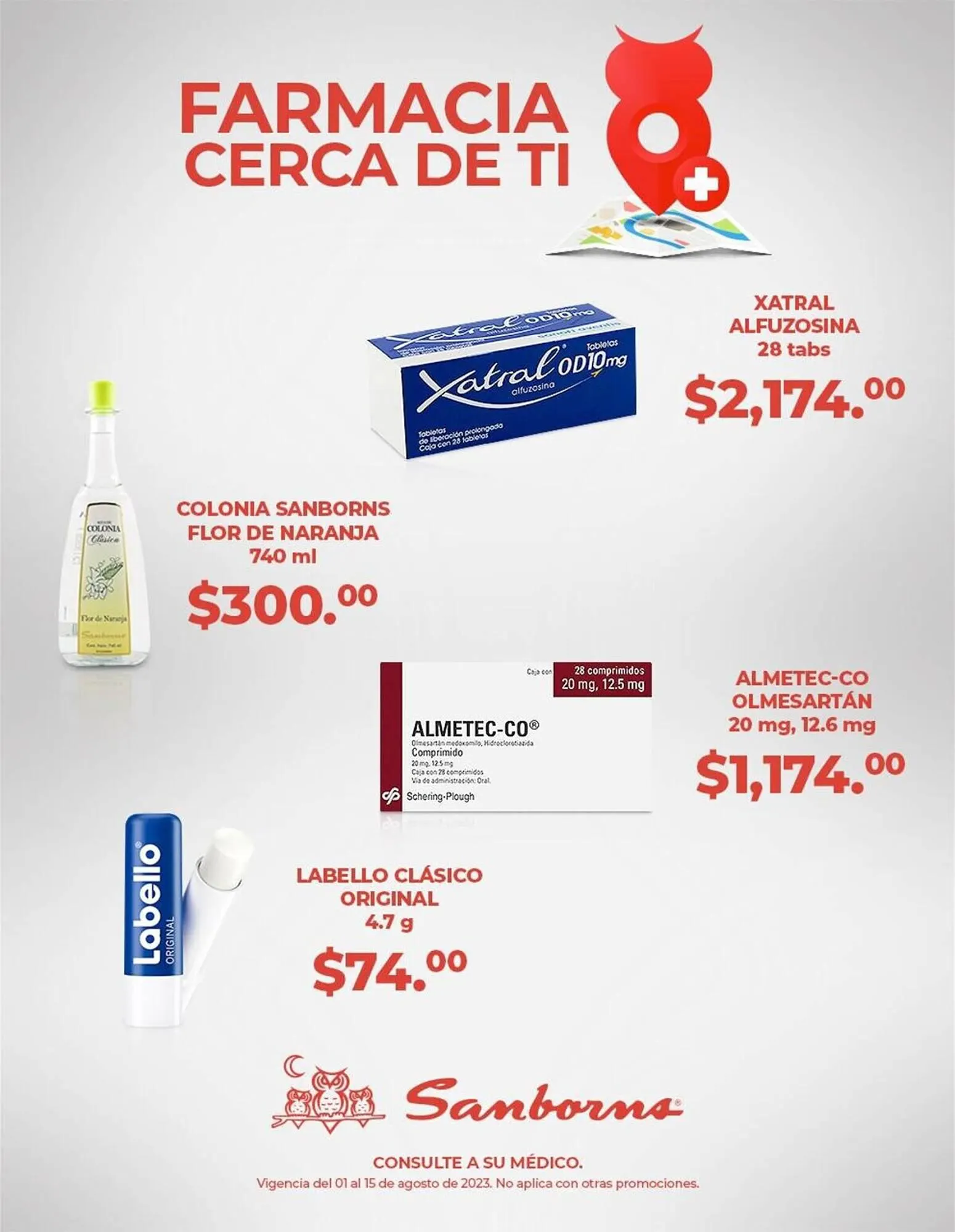 Catálogo de Catálogo Sanborns 7 de agosto al 7 de agosto 2023 - Pagina 1