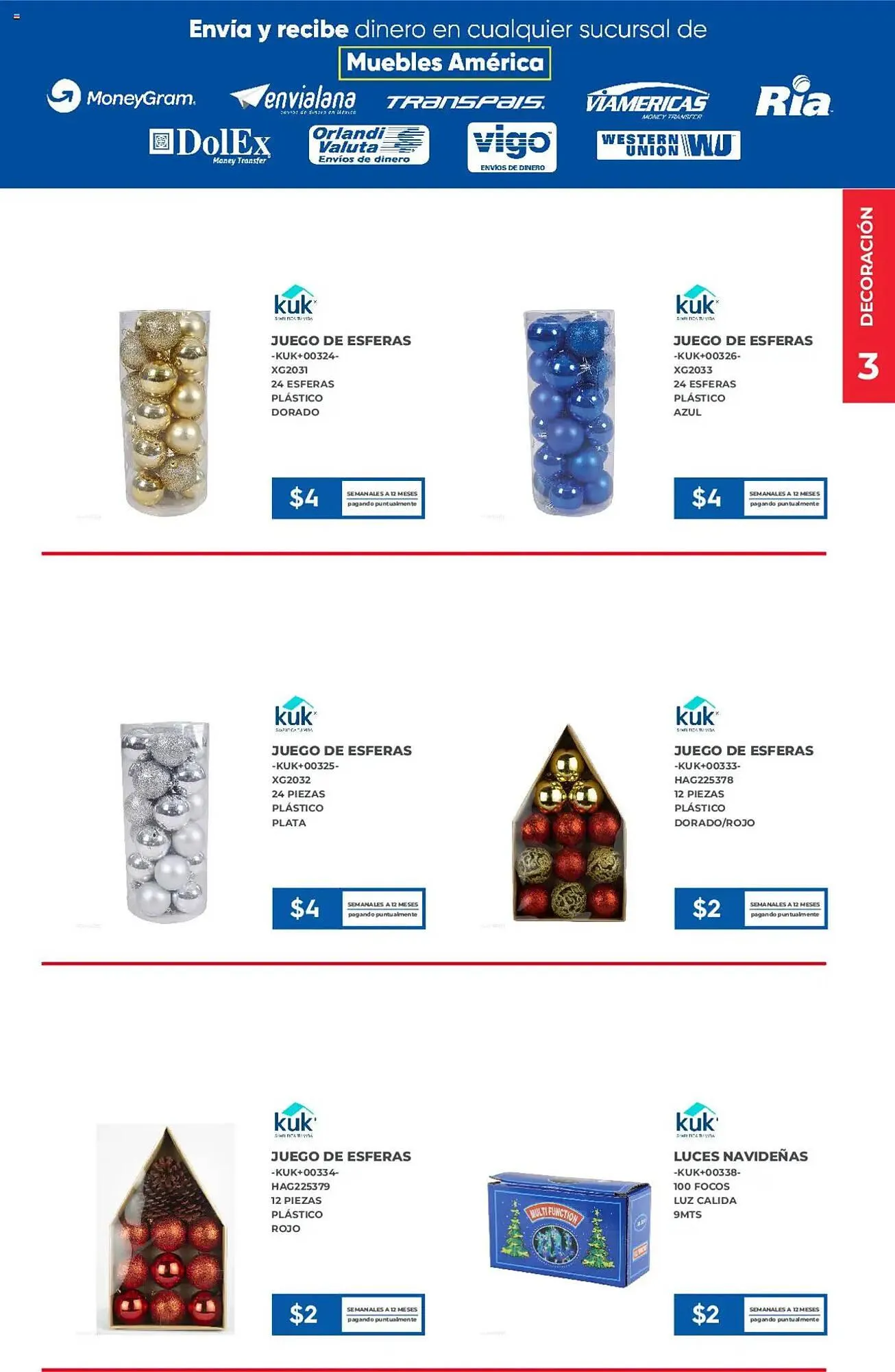 Catálogo de Catálogo Muebles América 10 de diciembre al 2 de febrero 2025 - Pagina 3