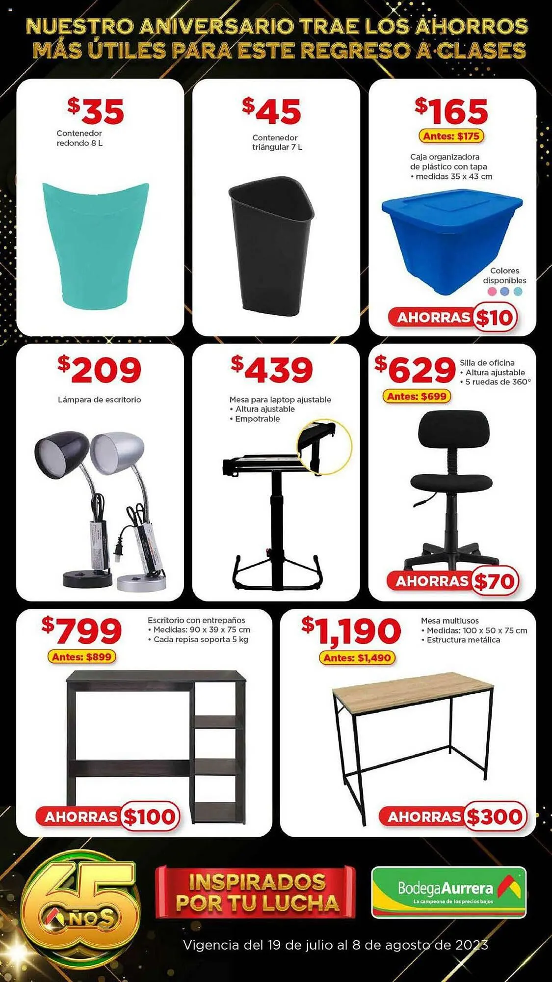 Catálogo de Catálogo Bodega Aurrerá 19 de julio al 8 de agosto 2023 - Pagina 7