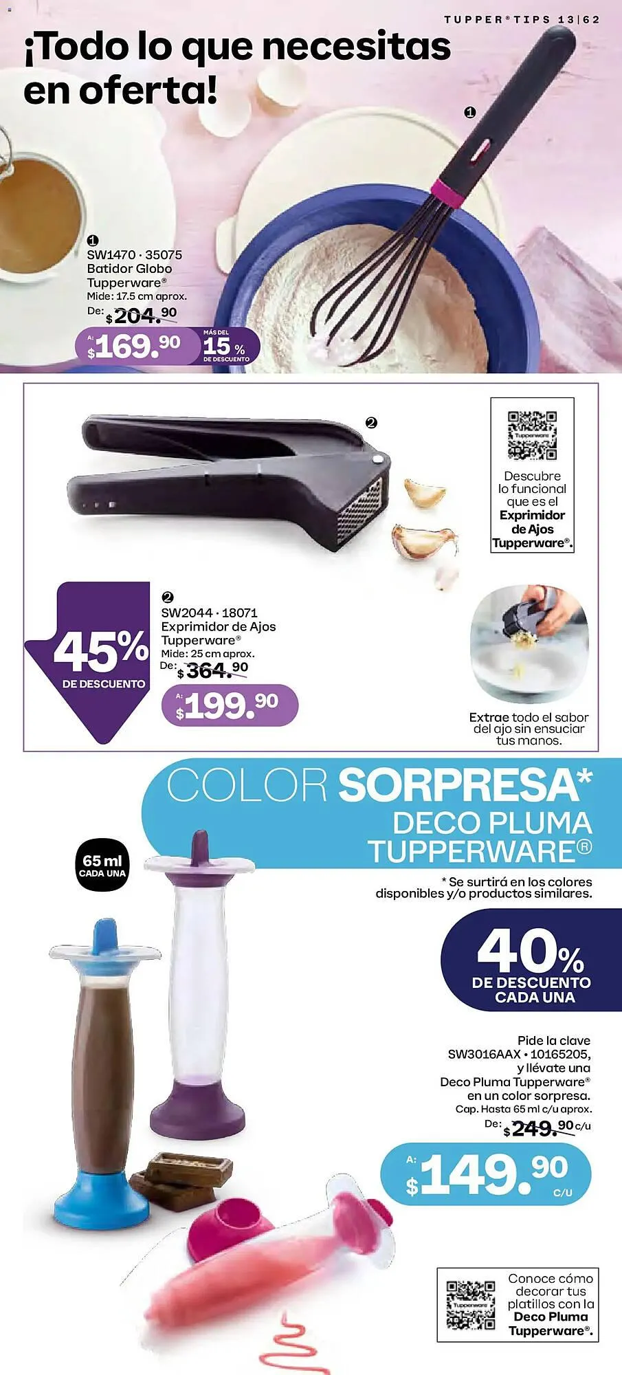 Catálogo de Catálogo Tupperware 1 de diciembre al 28 de diciembre 2025 - Pagina 62
