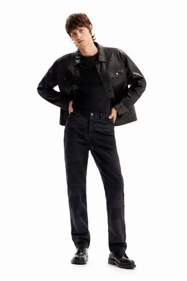 Vaqueros Straight cuadros