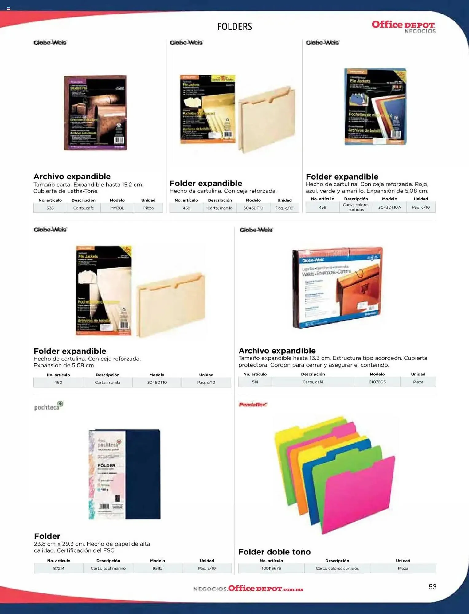 Catálogo de Catálogo Office Depot 9 de enero al 31 de diciembre 2025 - Pagina 55