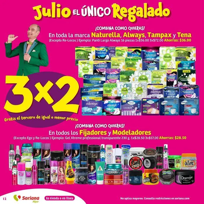 Catálogo de Julio Regalado Híper 26 de julio al 30 de julio 2024 - Pagina 12