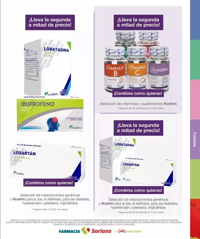 Catálogo de Folleto Farmacia Marzo Híper Nacional 4 de marzo al 31 de marzo 2025 - Pagina 13