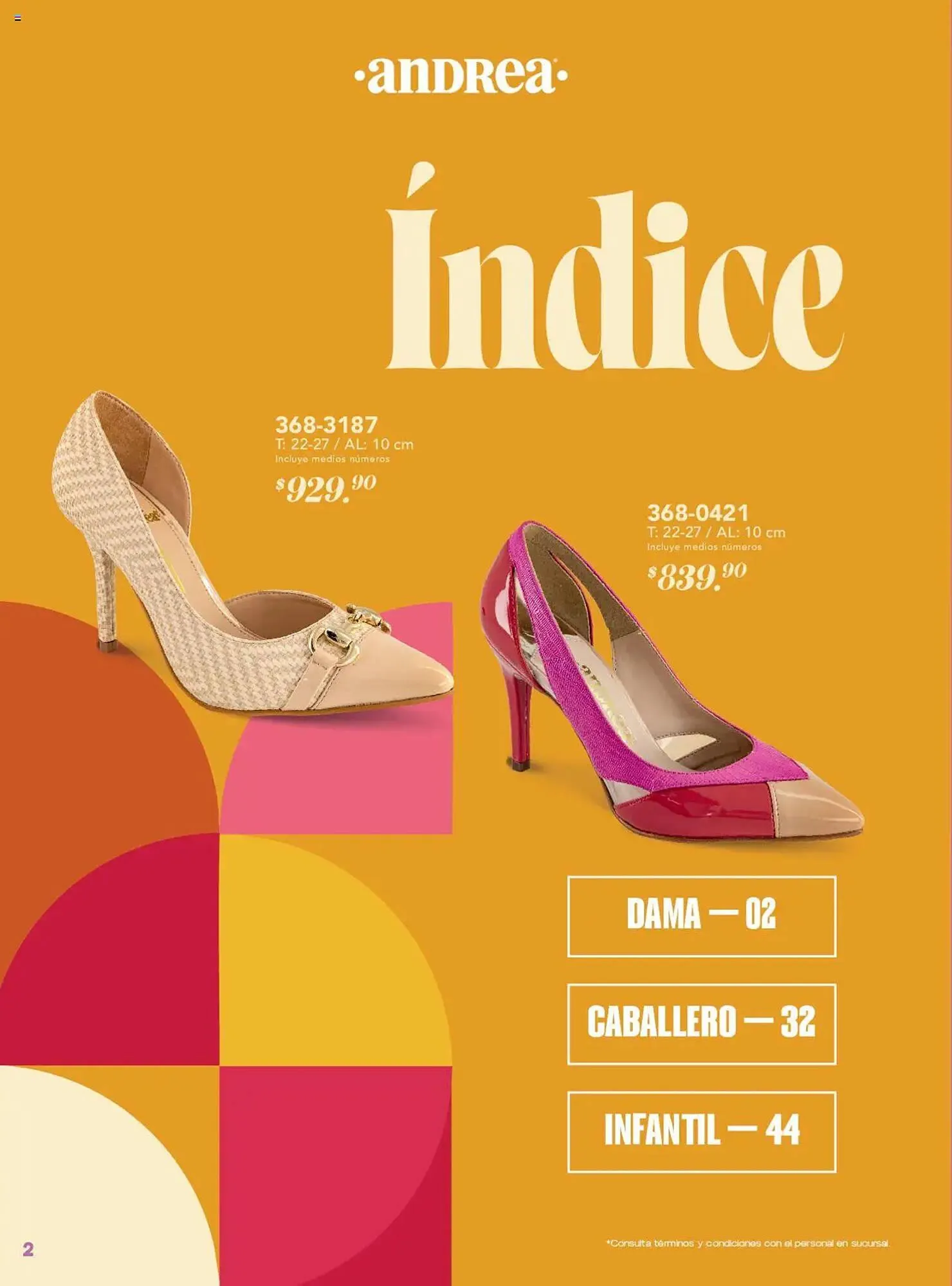 Catálogo de Catálogo Andrea 30 de marzo al 24 de mayo 2025 - Pagina 2