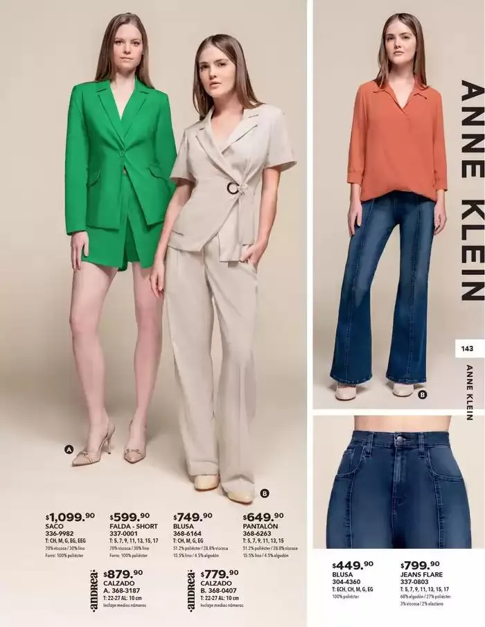 Catálogo de ANDREA | ANDREA VESTIR 26 de enero al 24 de mayo 2025 - Pagina 143