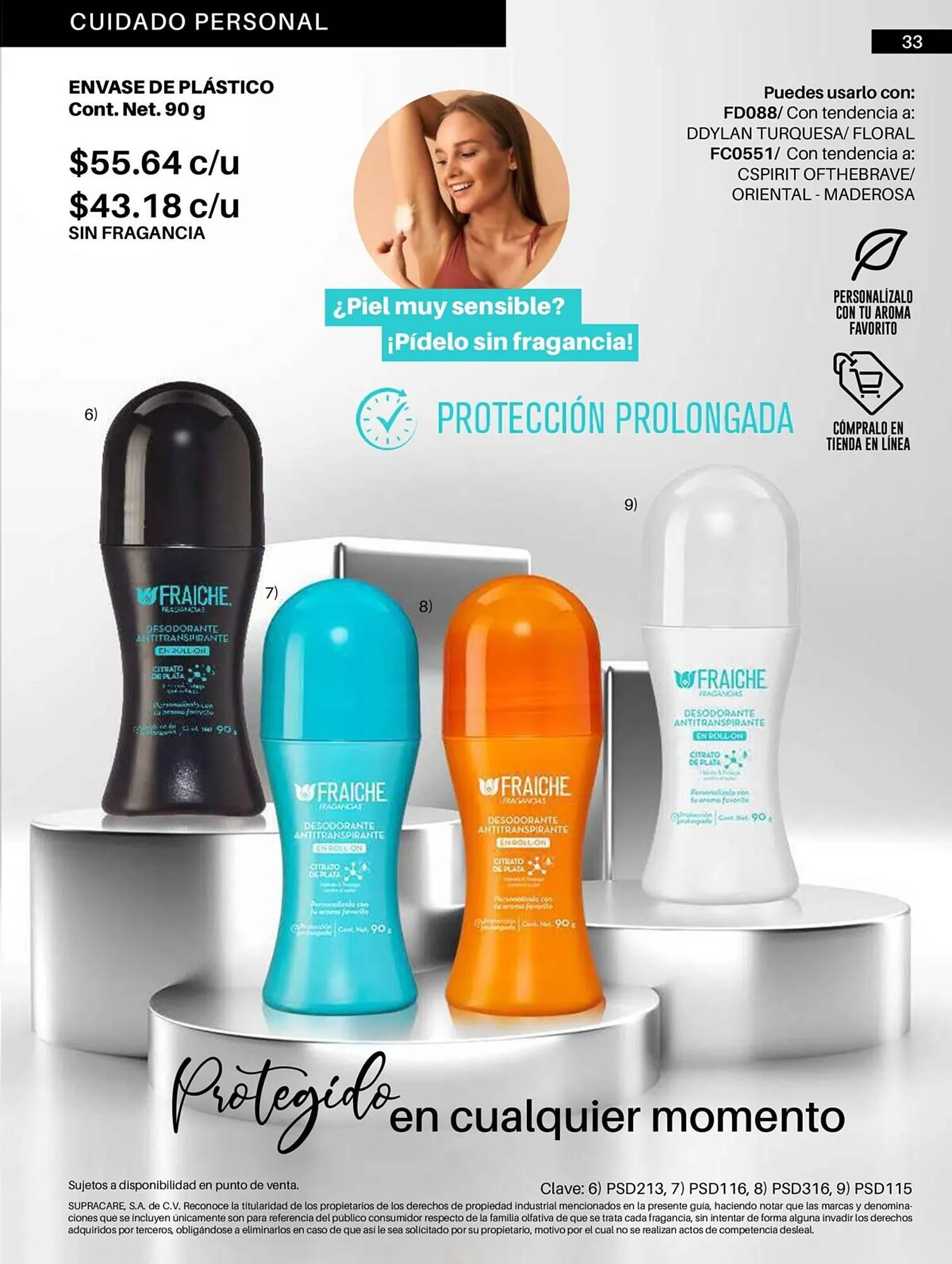 Catálogo de Catálogo Fraiche 6 de junio al 23 de septiembre 2023 - Pagina 33